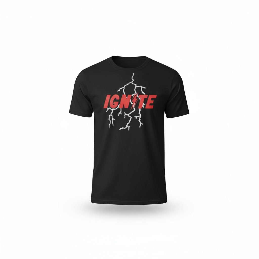 Ignite Core Tee – Black